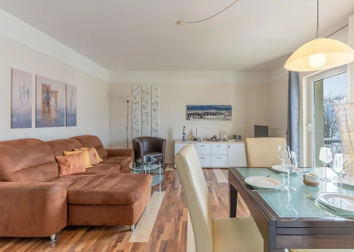 Apartment Haus Godewind 10 Mit Balkon Und Strandkorb *