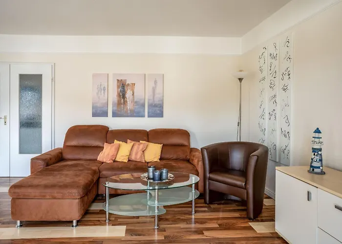 Haus Godewind 10 Mit Balkon Und Strandkorb