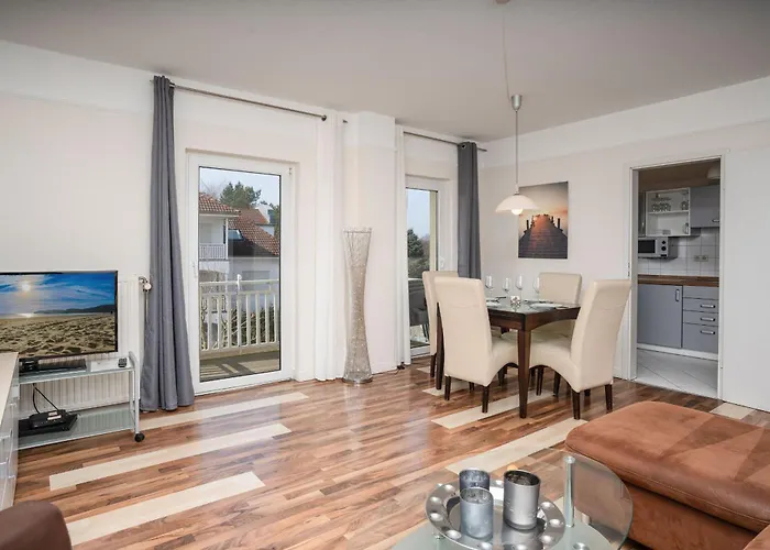 Haus Godewind 10 Mit Balkon Und Strandkorb